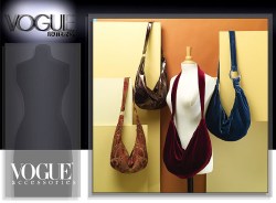 8310 VOGUE 2 LARGE 2 SMALLER HOBO STRAPPY BAGS PATTERN